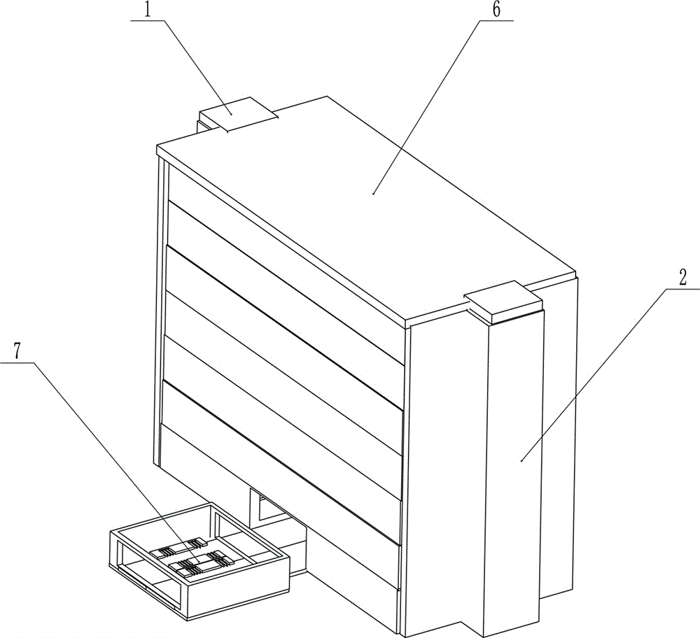 多机器人协作的立体存取车库